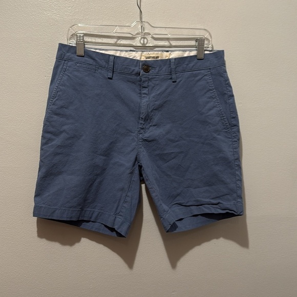 Goodthreads 31 waist Men's Blue Oxford Shorts - Picture 9 of 9
